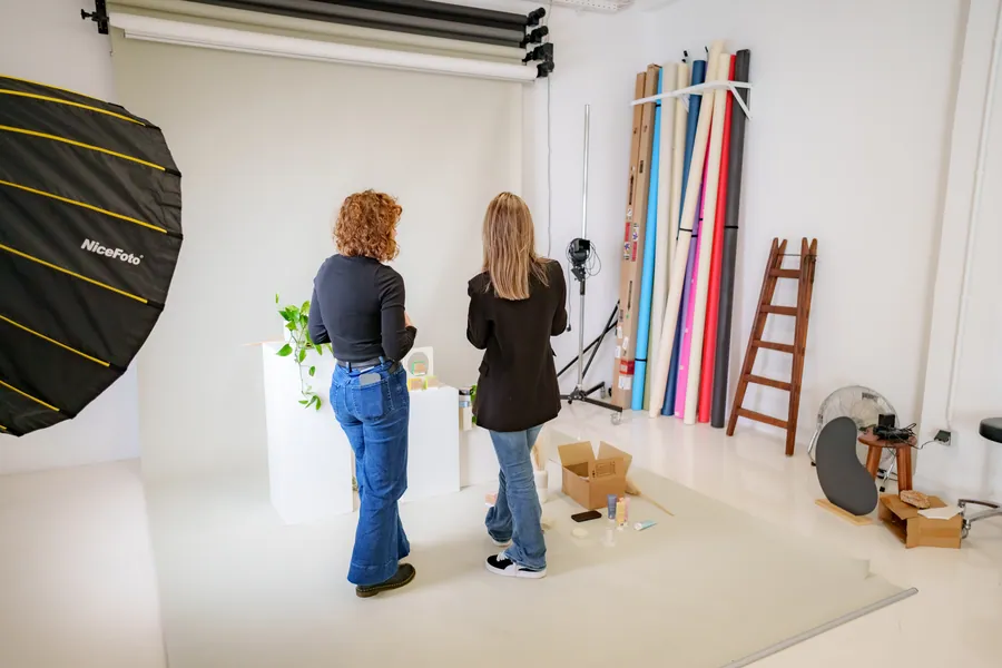 Making-of im Studio in Köln