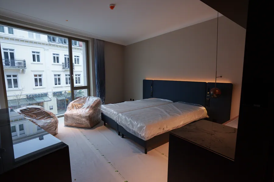 Hotelzimmer mit Blick auf die Altstadt
